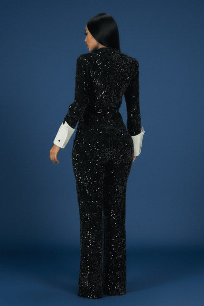 Executive Glam Sequin Set