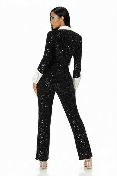 Executive Glam Sequin Set