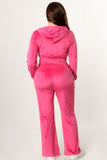 BBB Store Women's Knit Hoodie Jumpsuit Set Multicolor Casual 2-Piece