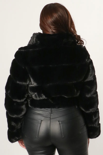 Faux Fur Jacket