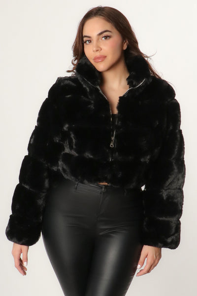 Faux Fur Jacket