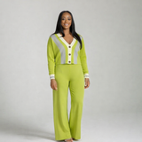 Lime Luxe Knit Set