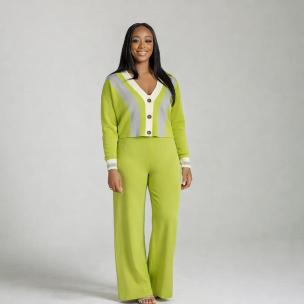 Lime Luxe Knit Set