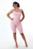Laced Jumpsuit-shorts